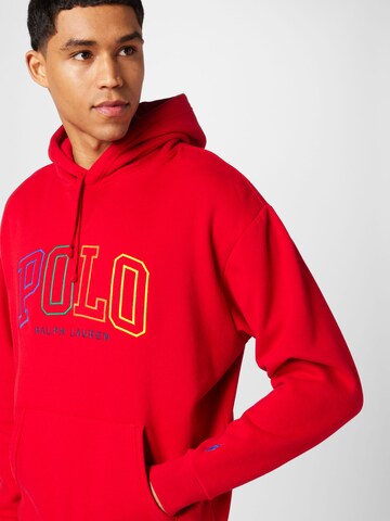 Polo Ralph Lauren Μπλούζα φούτερ σε κόκκινο