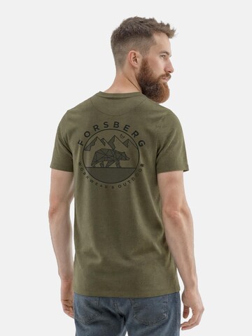 FORSBERG Shirt 'Ängarson' in Green