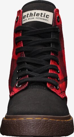 Ethletic High-Top Sneakers 'Fair Brock' in Red