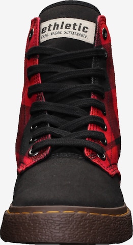 Ethletic High-Top Sneakers 'Fair Brock' in Red