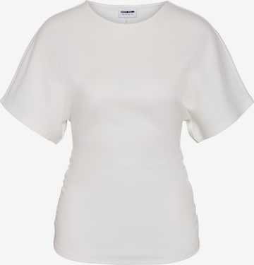 T-shirt 'NMAbbi' Noisy may en blanc : devant