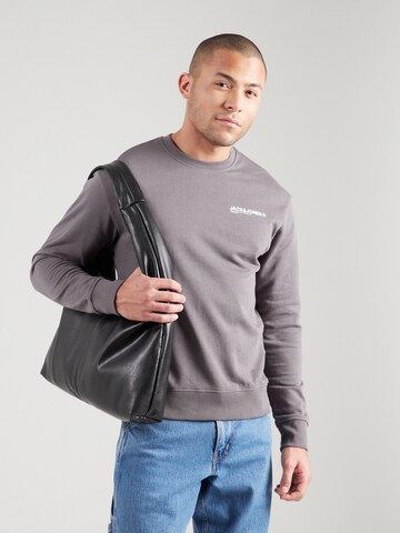 Felpa 'JJHAWAII' di JACK & JONES in grigio