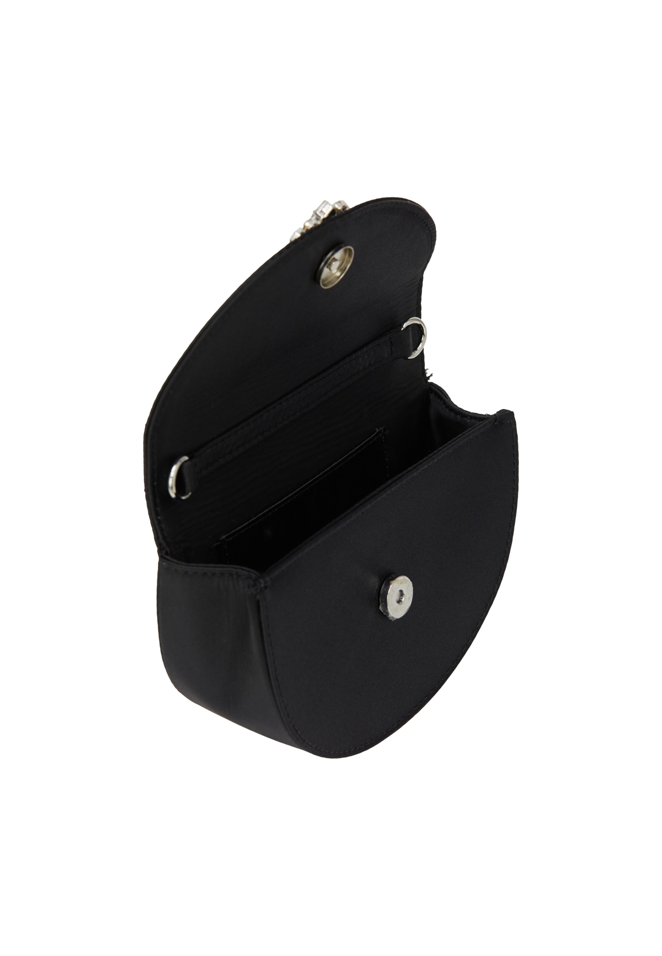 faina Clutch in Zwart