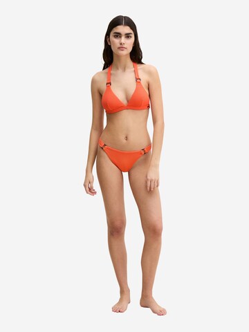 Marc O'Polo Bikini Bottoms ' Firecracker Floral ' in Orange: front