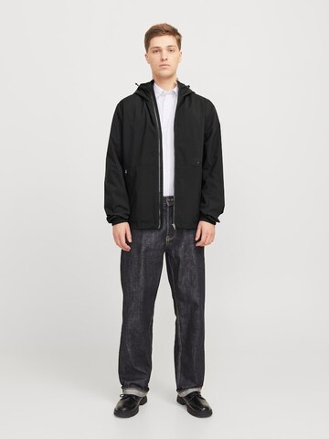 JACK & JONES Between-Season Jacket 'JJEUrban' in Black