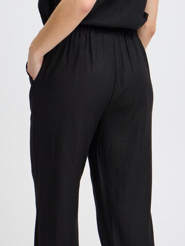 Wide leg Pantaloni 'FRJuna' di Fransa in nero