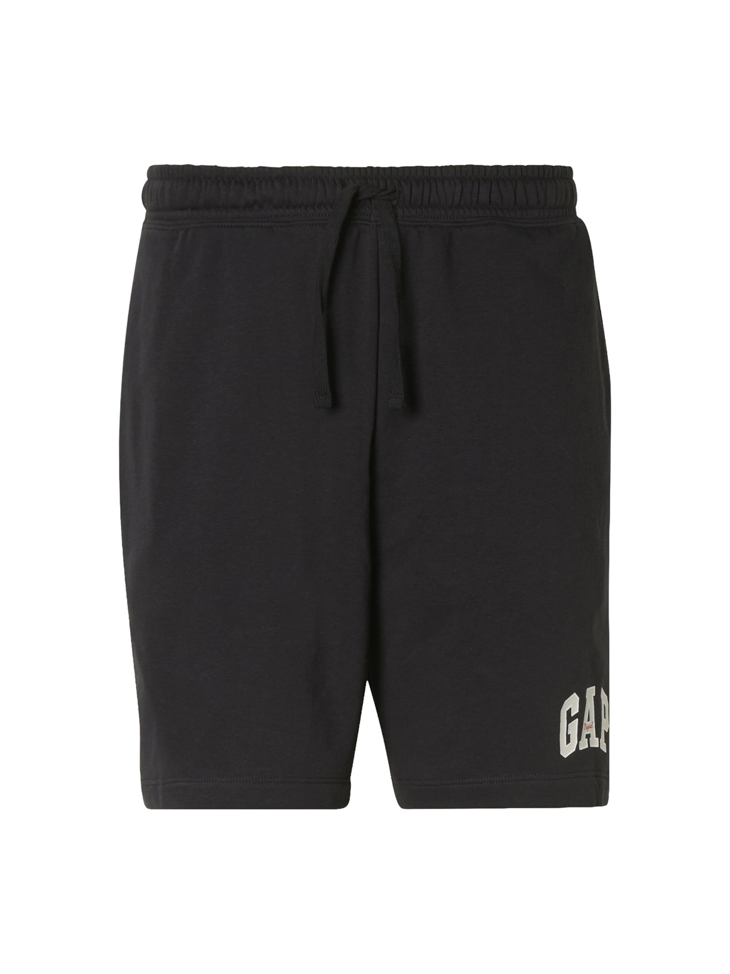 Pantaloni de la GAP pe negru: față