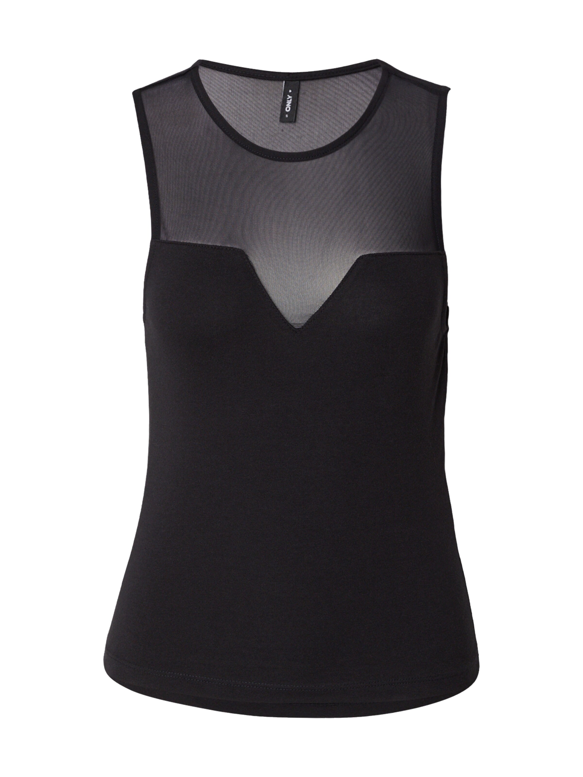 ONLY Top 'ONLLIVE LOVE' in XS in Black, Item view