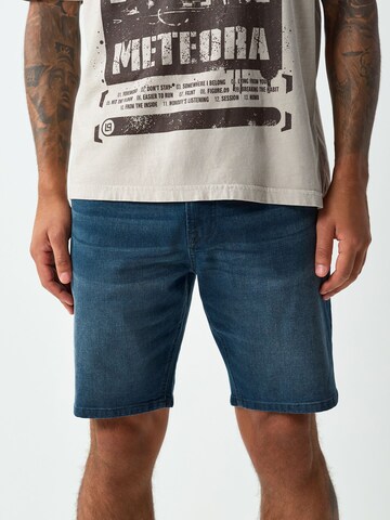 Next Slimfit Shorts in Blau