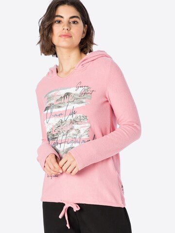 Soccx Sweatshirt 'Van Life' in Pink: front