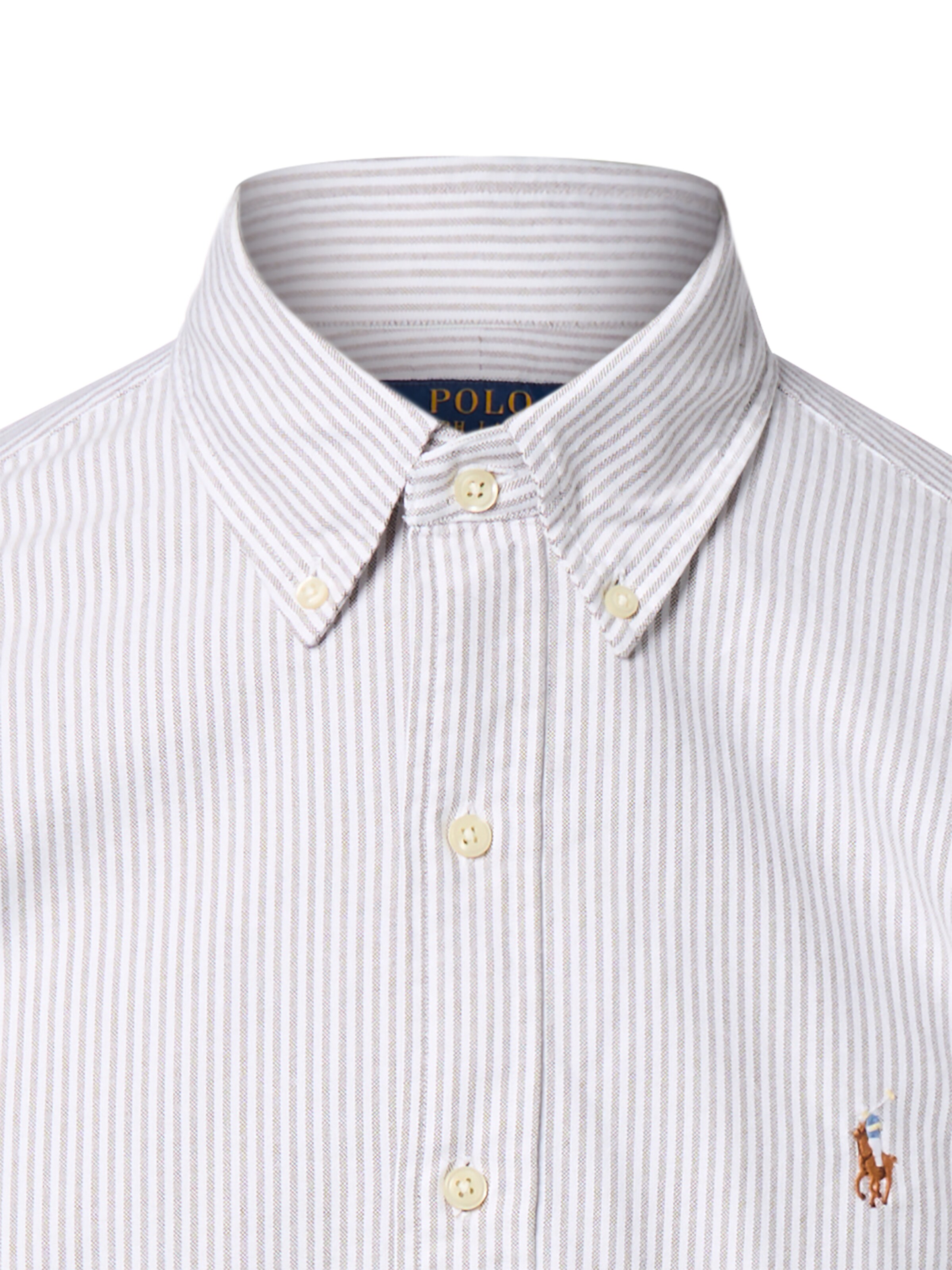 Coupe slim Chemise Polo Ralph Lauren en blanc