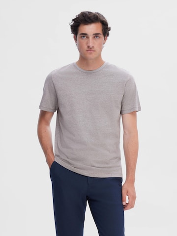 SELECTED HOMME Shirt 'Aspen' in Beige: voorkant