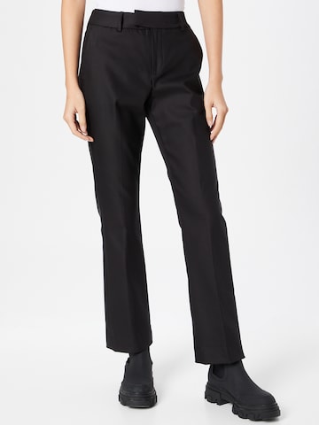 MOS MOSH Regular Chino trousers in Black: front