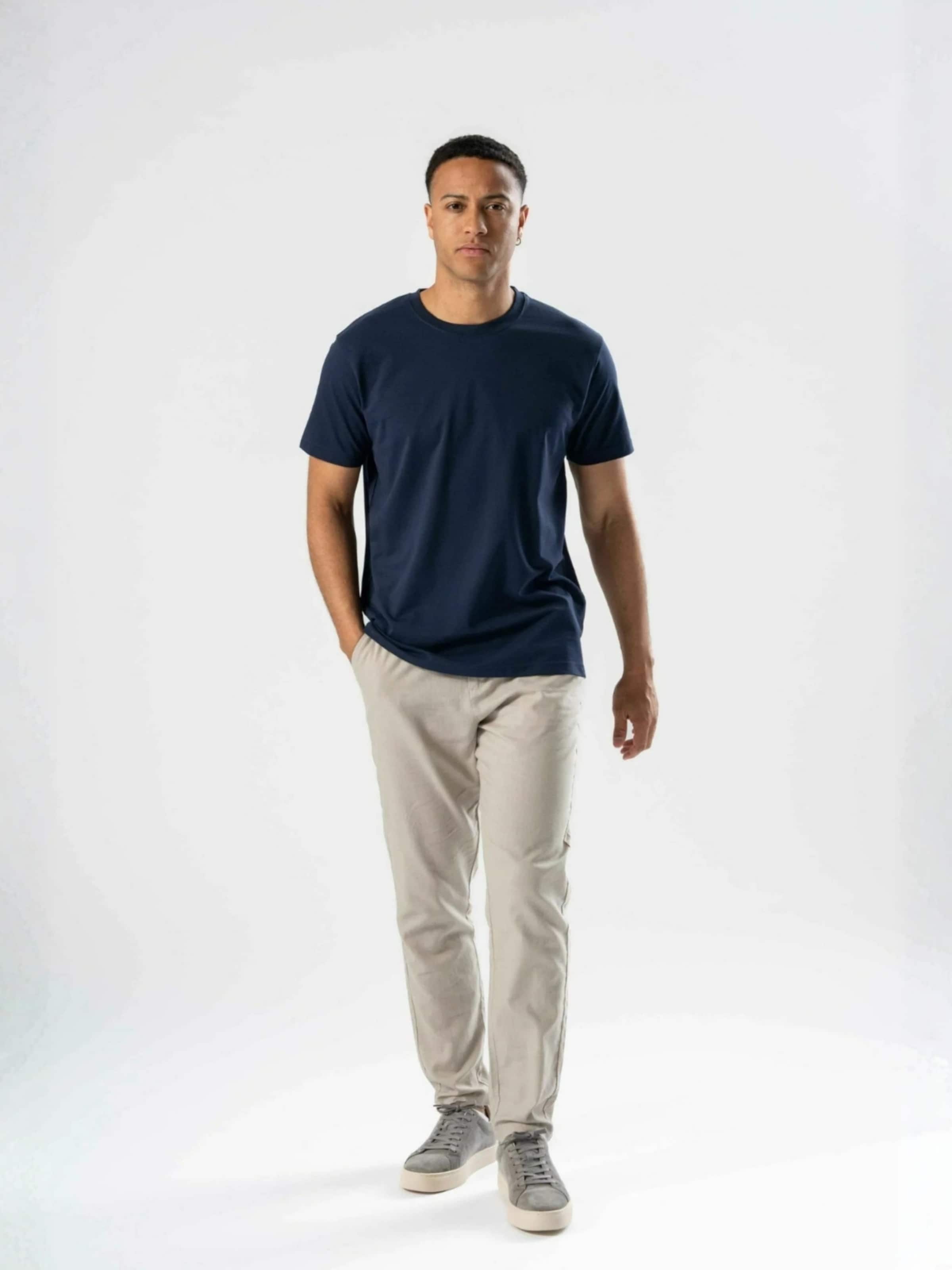 TEESHOPPEN - Ajuste regular Camisa ' Regular T ' en azul