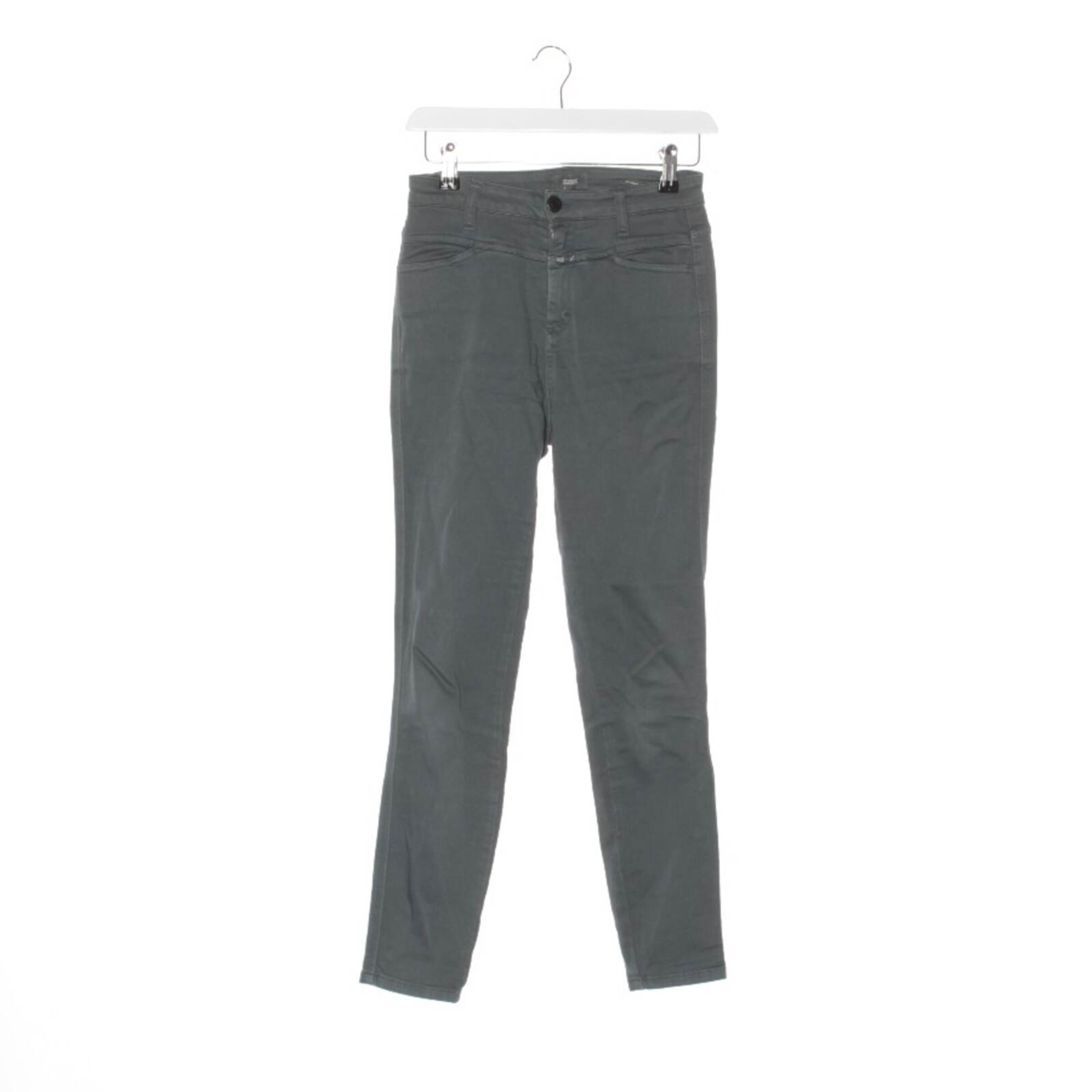 Closed Hose XS in Grün: Vorderseite