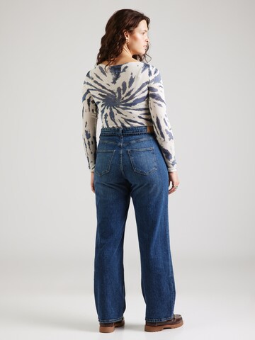 Vero Moda Curve - Pierna ancha Vaquero 'VMCTESSA' en azul