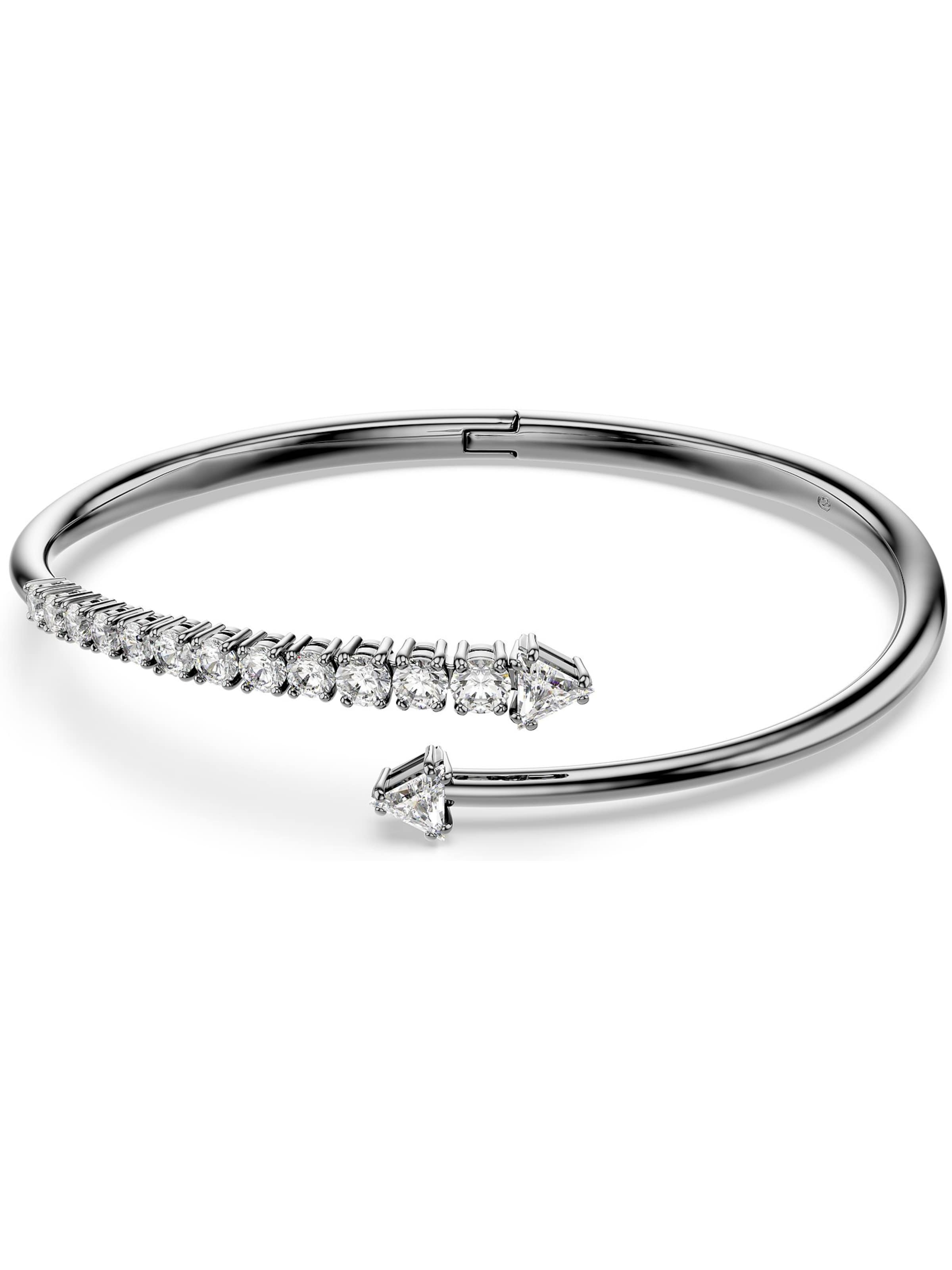 Swarovski Bracelet in Silver: front