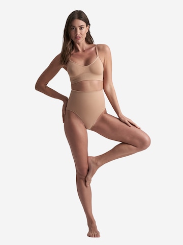 Bye Bra Shapingslip 'Seamless High Waist Brief' in Beige