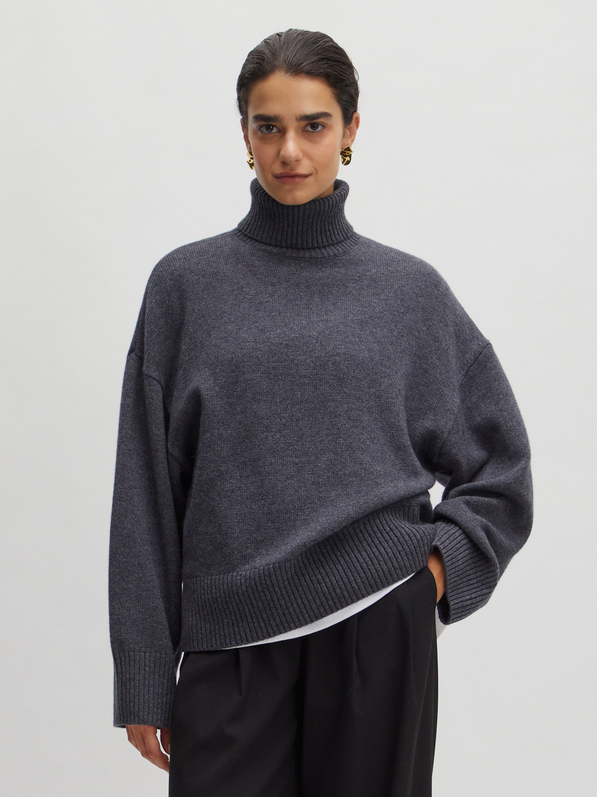 EDITED Produits Pull-over 'Lahela' gris chiné