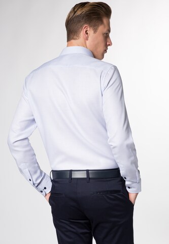 ETERNA Slim Fit Hemd in Blau