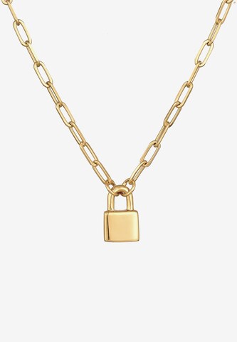 ELLI PREMIUM Necklace 'Schloss' in Gold