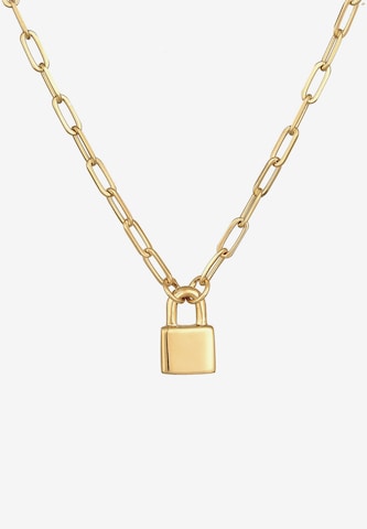 ELLI PREMIUM Necklace 'Schloss' in Gold