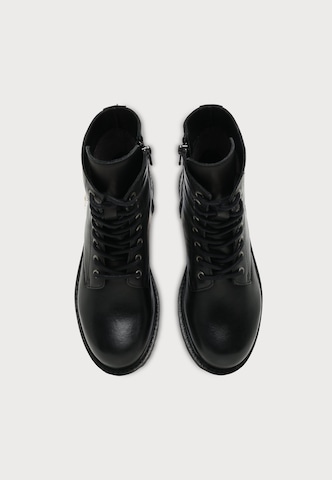 Apple of Eden Lace-Up Ankle Boots 'SUN' in Black