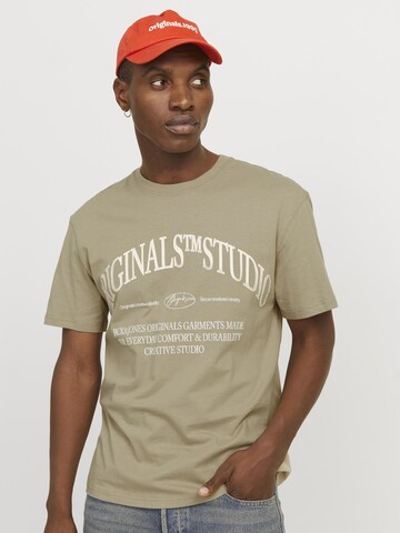 T-Shirt JACK & JONES en beige