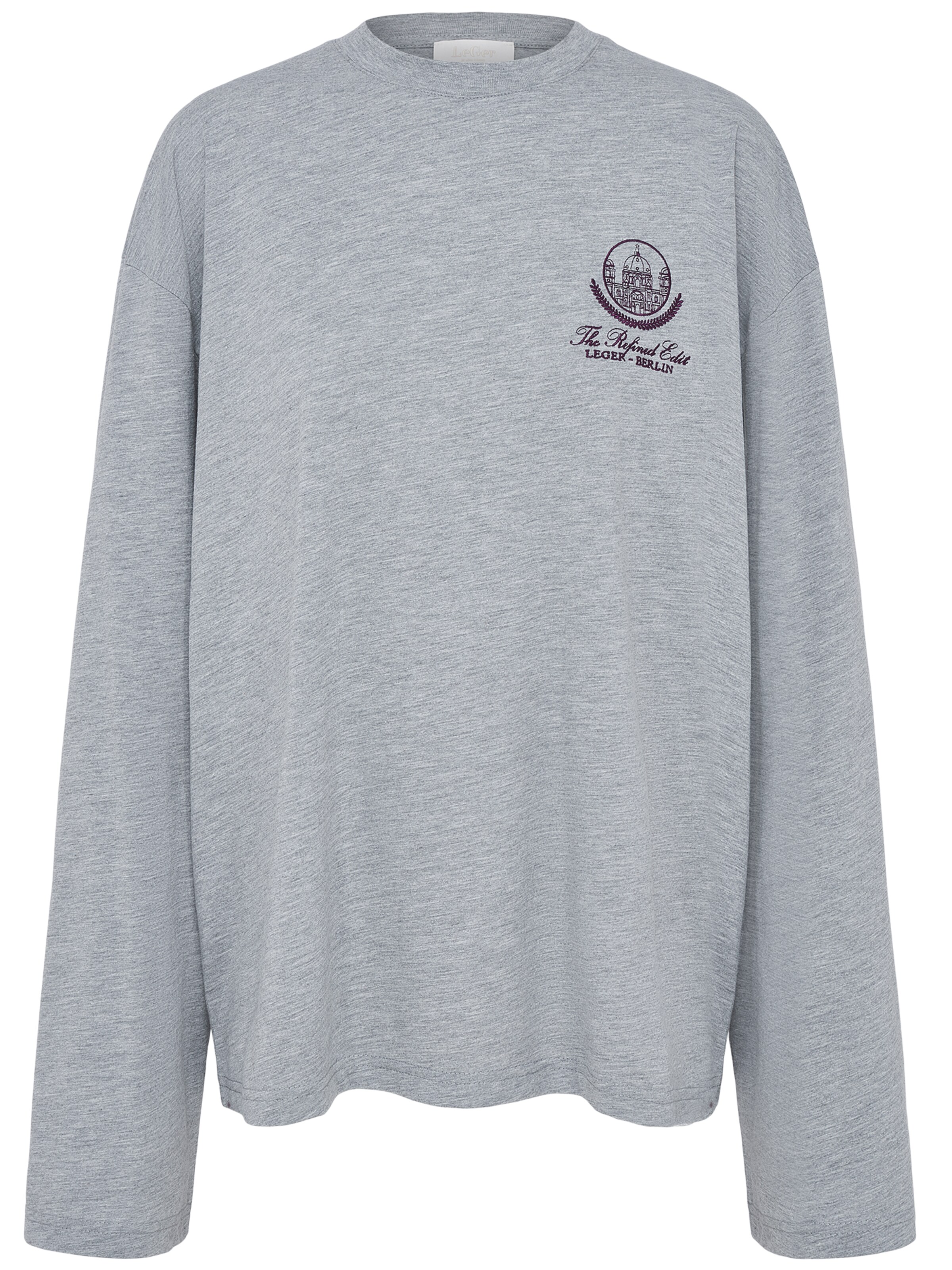 LeGer by Lena Gercke T-shirt 'Briska' en XS en gris / rouge foncé, Vue avec produit