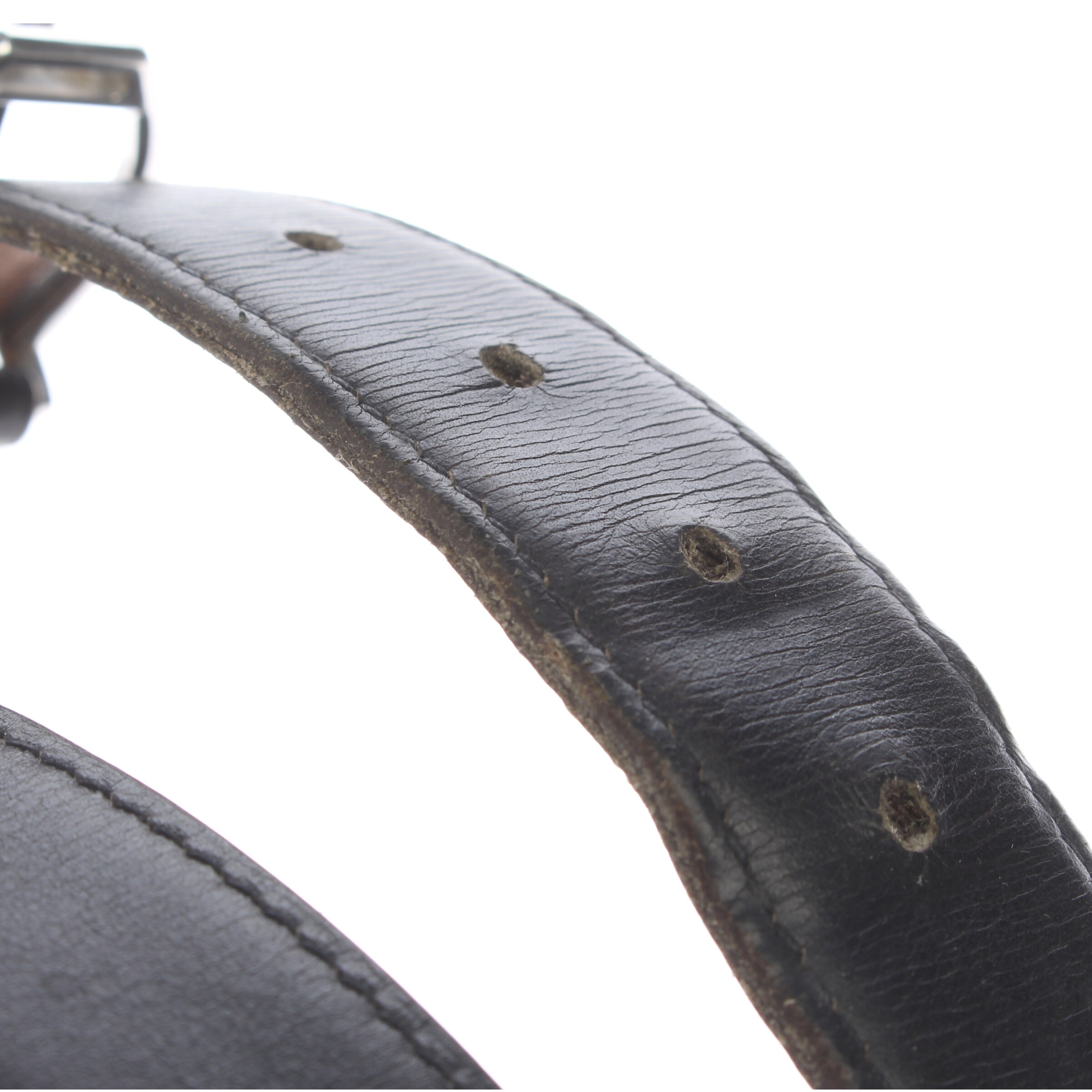 HERMÈS Belt & Suspenders in XL in Black