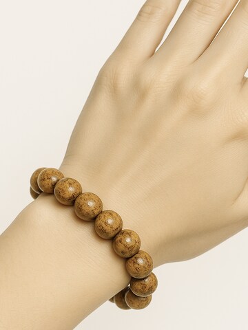 COLLEZIONE ALESSANDRO Bracelet 'Rizza' in Brown