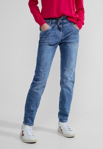 CECIL Slimfit Jeans in Blau: predná strana