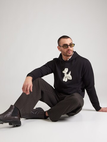 Felpa 'JOROBJECT' di JACK & JONES in nero