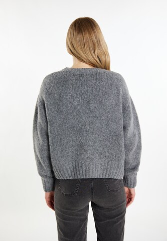 DreiMaster Vintage Knit cardigan 'Incus' in Grey