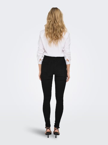 ONLY Skinny Jeans 'DRUNA' in Black