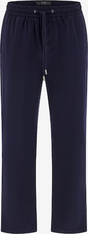 GUESS Chino Pants 'Twill' in Blue: front