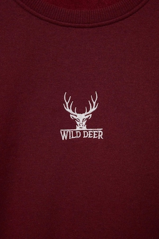 Trendyol - Sudadera en rojo