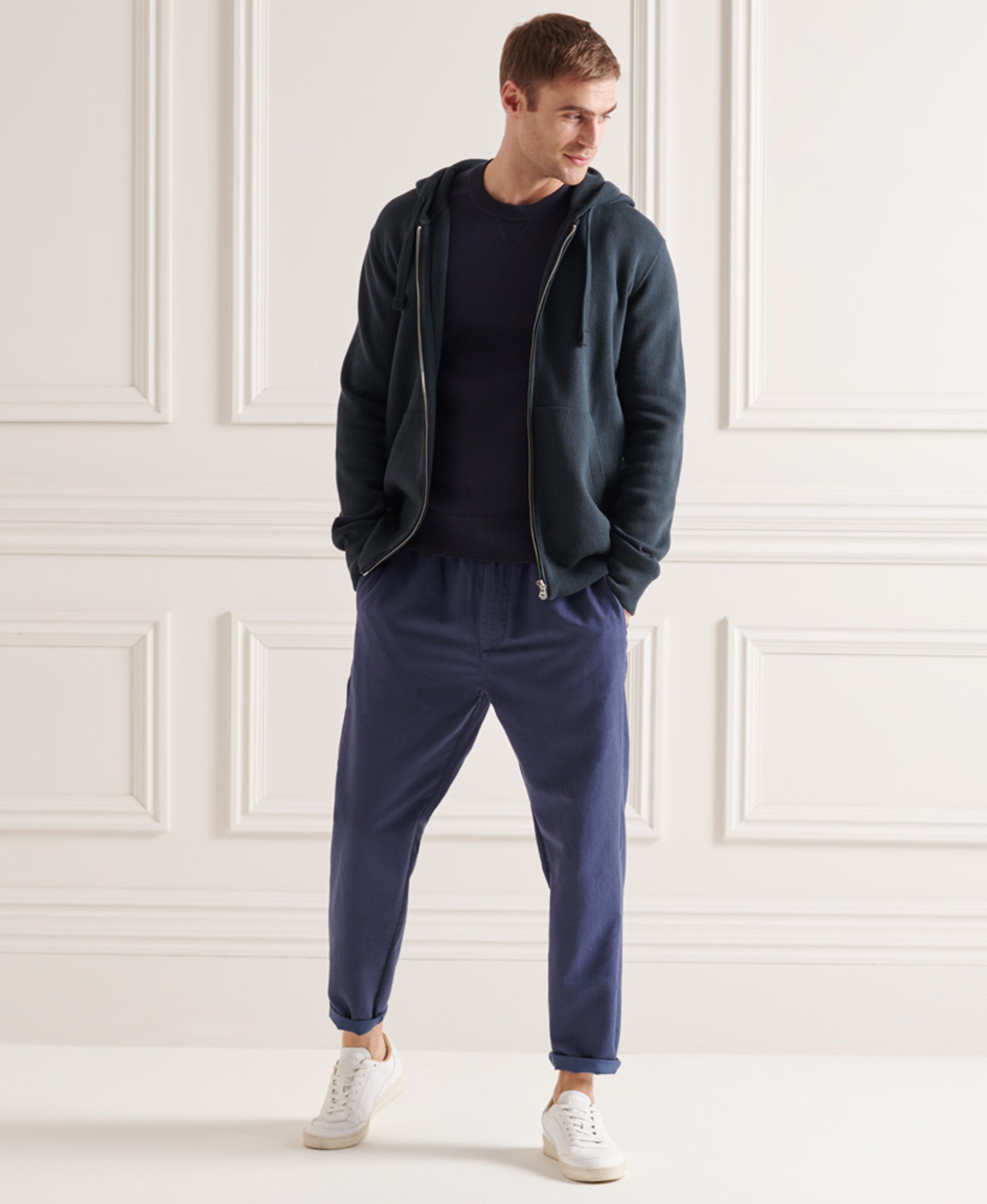 Männer Pullover & Strick Superdry Pullover in Marine - GJ48685 Männer Pullover & Strick Superdry Pullover in Marine - GJ48685