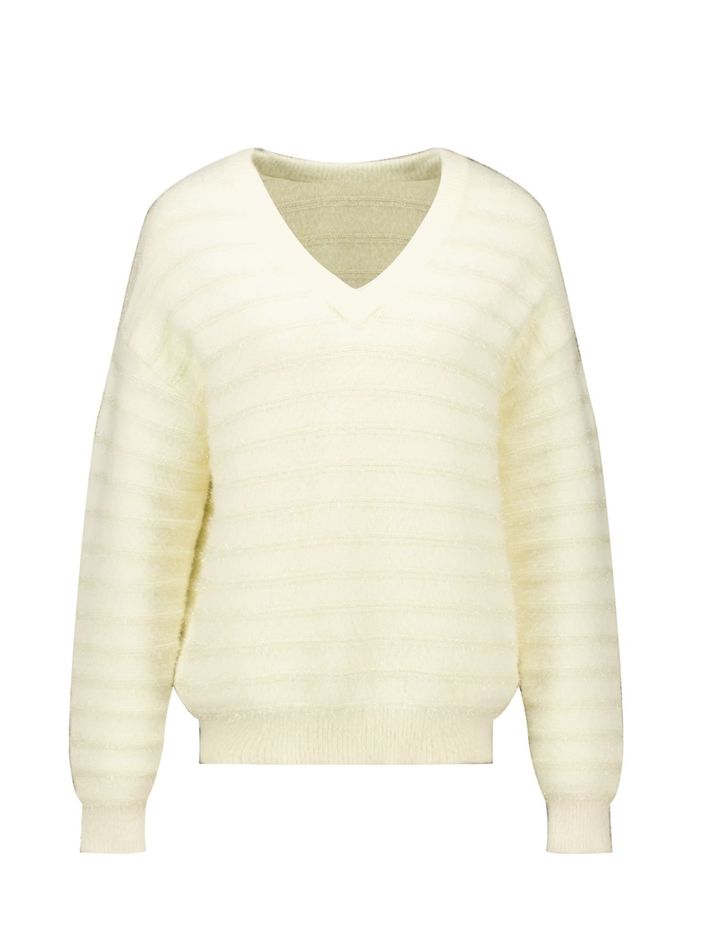 Pull-over Deeluxe en blanc : devant