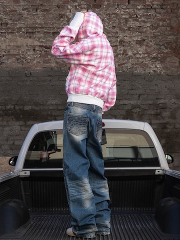 ENRAGE - Pierna ancha Vaquero 'BIKER JEANS' en azul