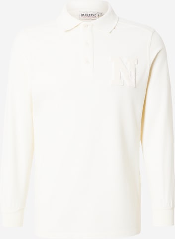 T-Shirt naketano en beige : devant