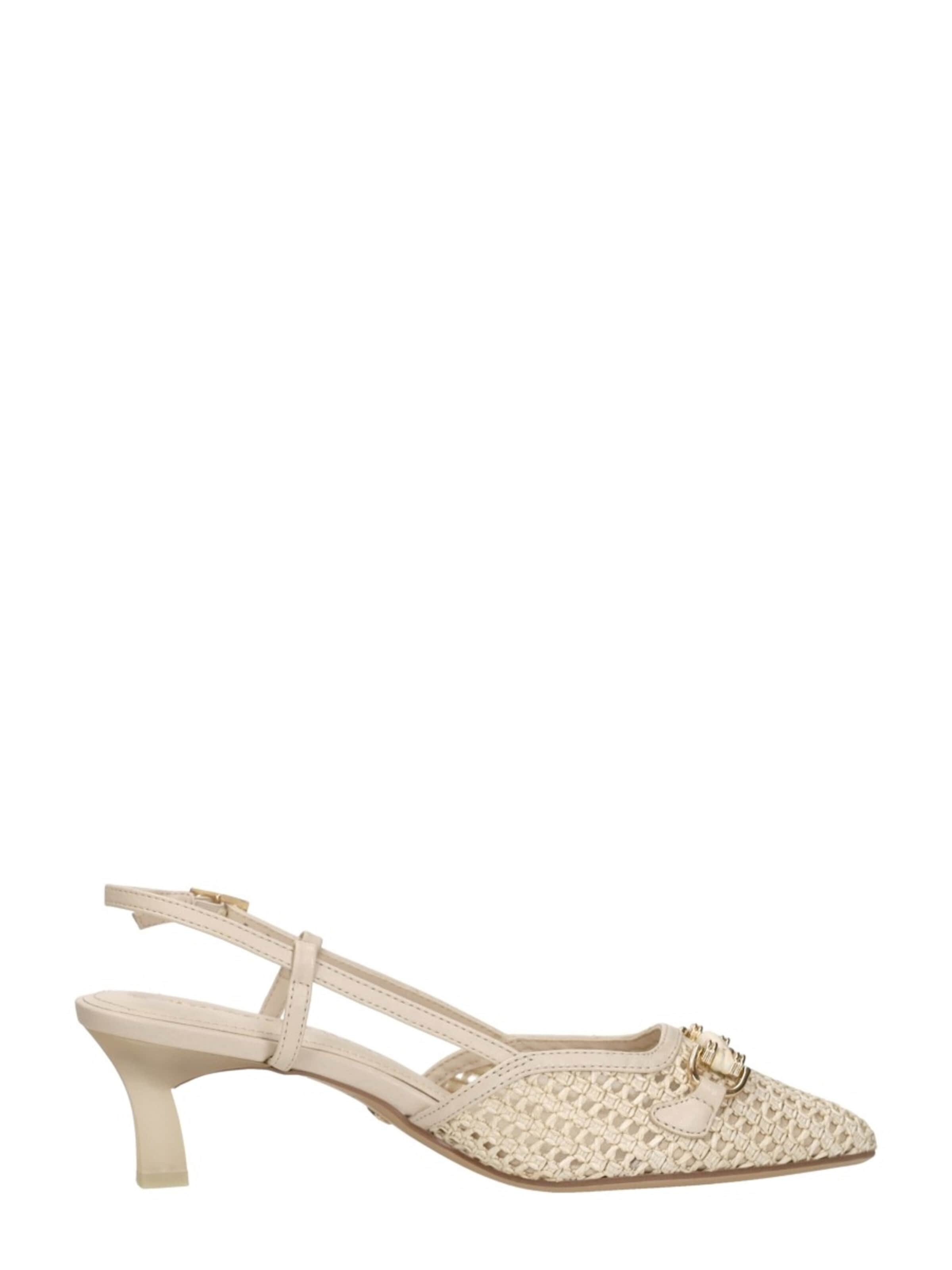 Tamaris Ballerina 'Slingbacks' in Wit