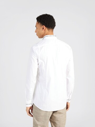 HUGO Slim fit Button Up Shirt 'Kenan' in White