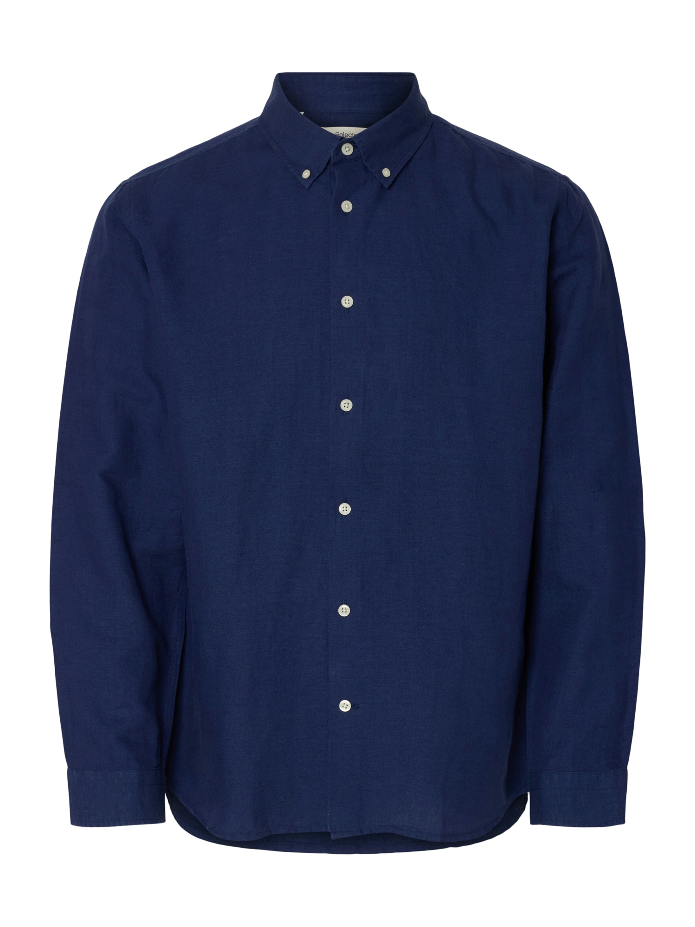 SELECTED Srajca 'SLHKALLE' | modra barva: sprednja stran