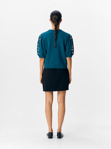 OBJECT Sweater 'OBJYUKI' in Blue