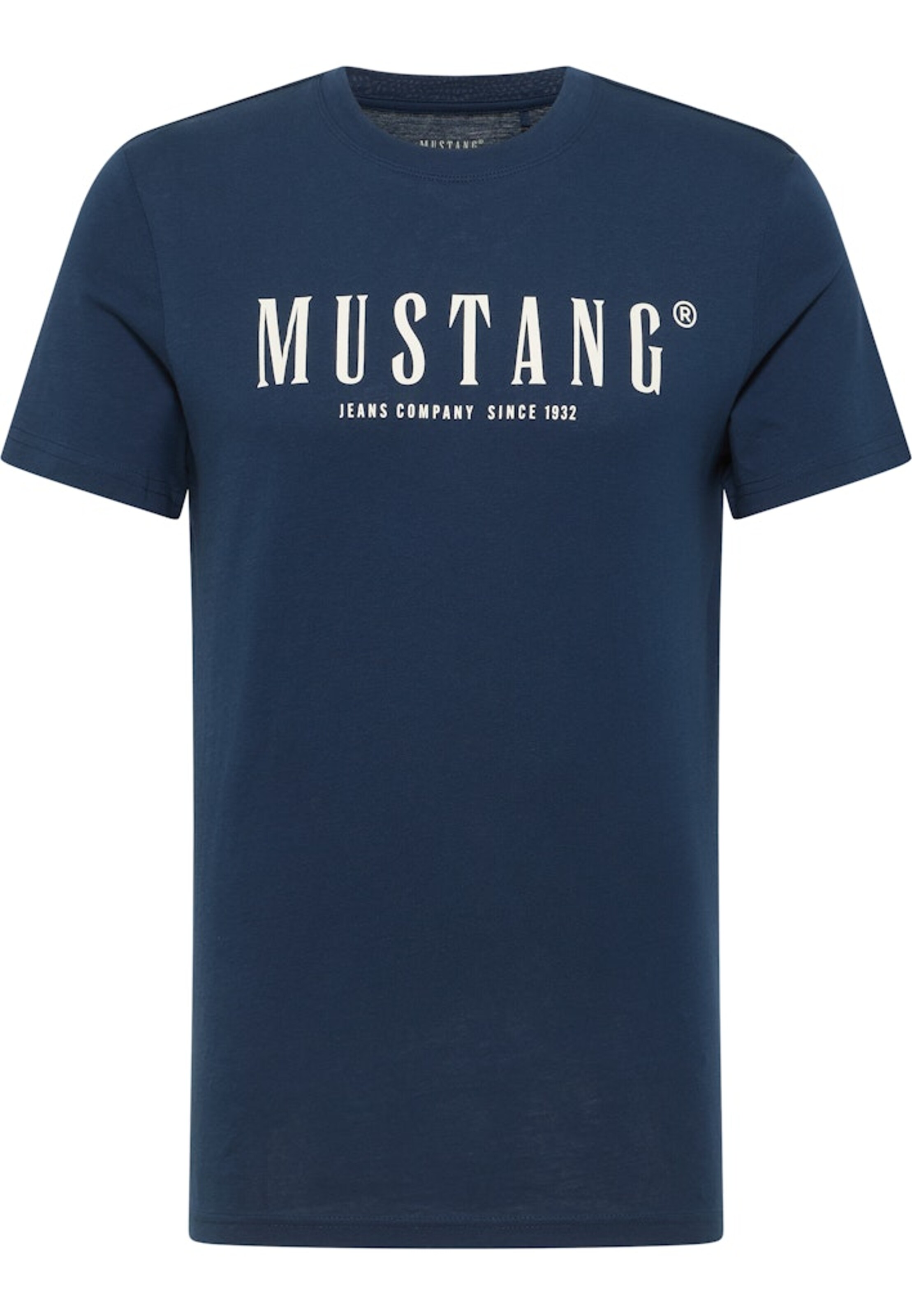 MUSTANG Μπλουζάκι 'STYLE AUSTIN' σε μπλε: μπροστά