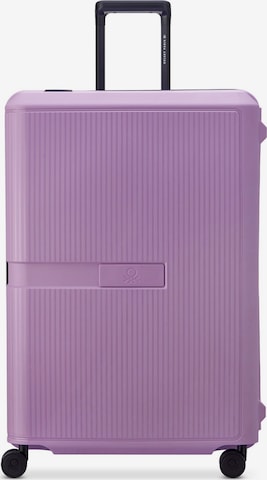 Trolley di Delsey Paris in lilla: frontale