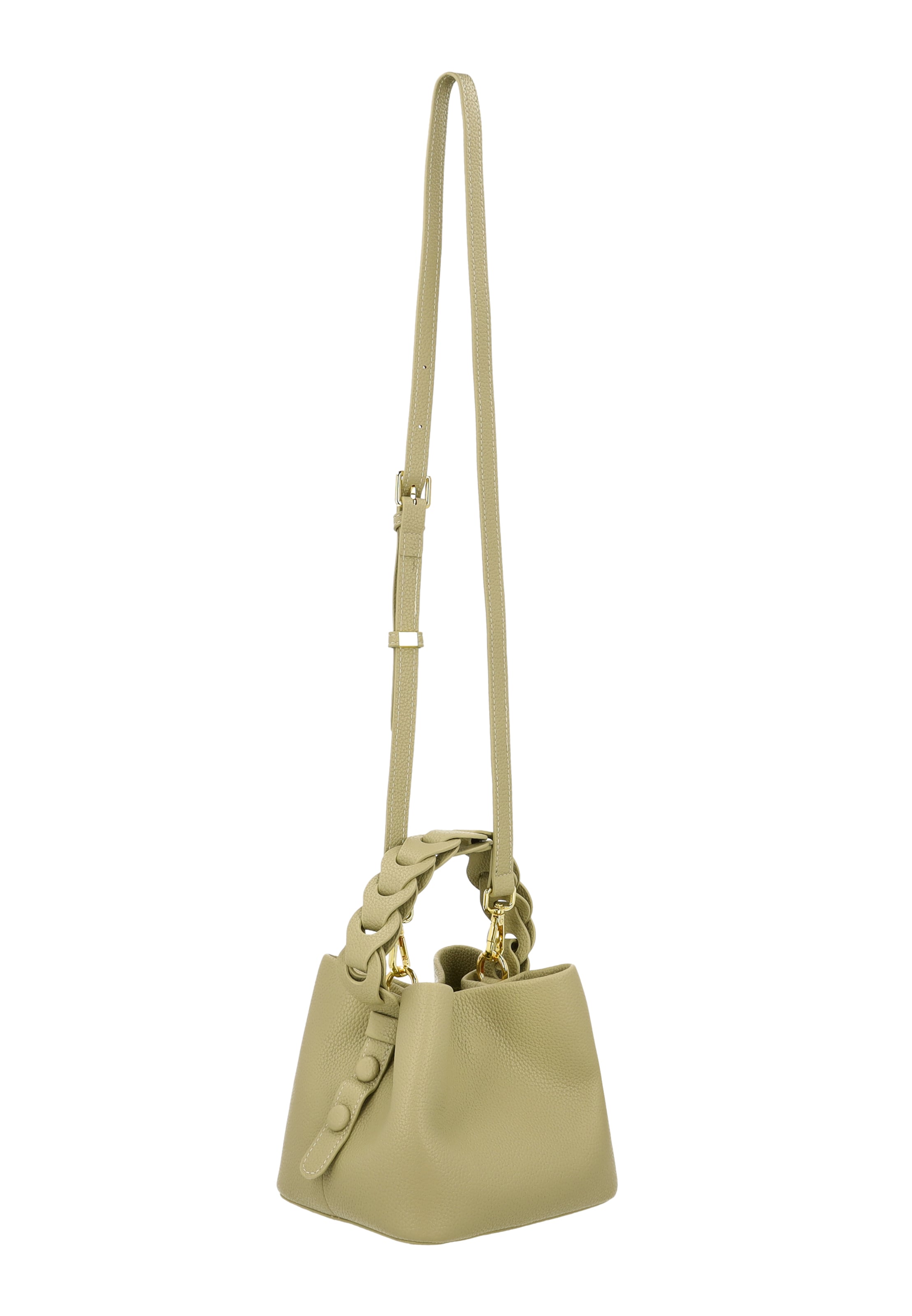 Poche ventrale Usha en vert