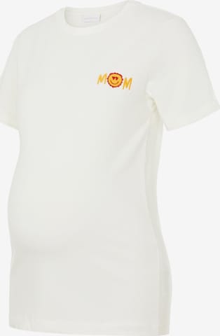 MAMALICIOUS Shirt 'Avah' in White: front