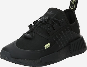 Baskets basses 'Nmd R1' ADIDAS ORIGINALS en noir : devant